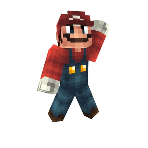 Mario Minecraft Skin