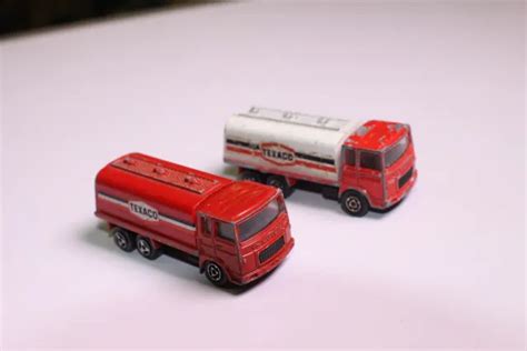 Lot De Majorette Saviem Camion Citerne Texaco Ech Made In