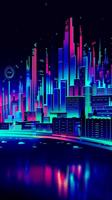 Neon City Wallpapers - iXpap