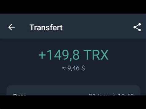 TRON GRATUIT Gagner Des Millions De Tron TRX Gratuitement Sans