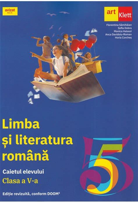 Limba I Literatura Rom N Caietul Elevului Clasa A V A Artklett