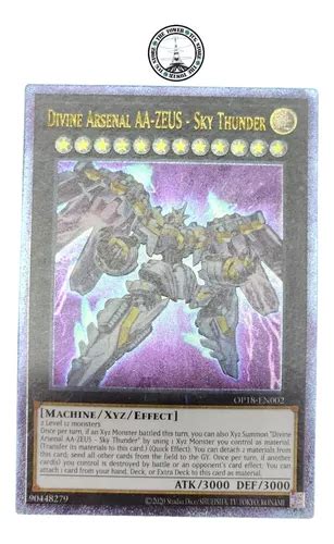 Yu Gi Oh Divine Arsenal Aa Zeus Sky Thunder Ultimmate Rare Meses Sin Intereses