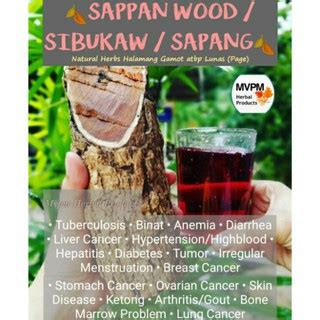 Sibukaw/ Sappan Tree/ Sapang Red Tea Miracle Tea 1 MONTH USE | Shopee ...