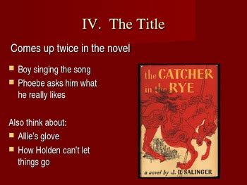 The Catcher in the Rye - Overview of the novel - Review by The Lit Guy