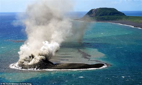 Watch The Birth Of A New Island From An Underwater Volcanic Eruption