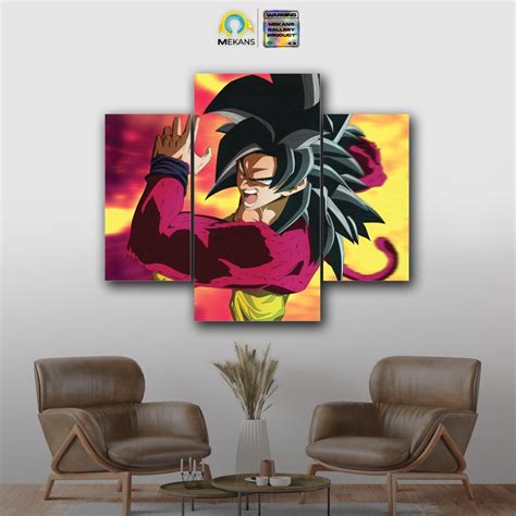 Jual Mekans Set Pajangan Hiasan Dinding Dragon Ball Poster Kayu