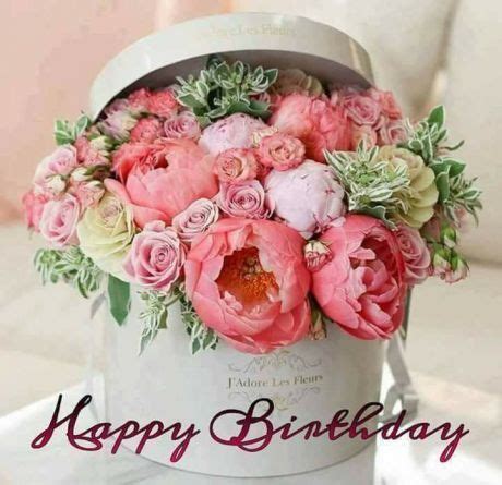 Carte Anniversaire Bouquet De Pivoine Bookendsetc