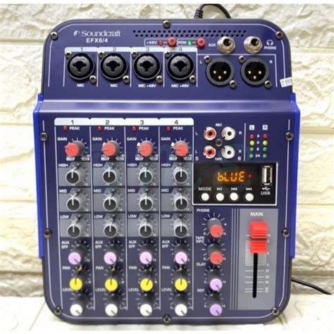 Jual Mixer Audio Soundcraft Efx Efx Usb Bluetooth Shopee Indonesia