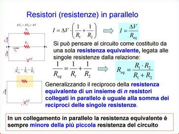 Resistenze In Serie E Parallelo Benvenuti Su Fisica At