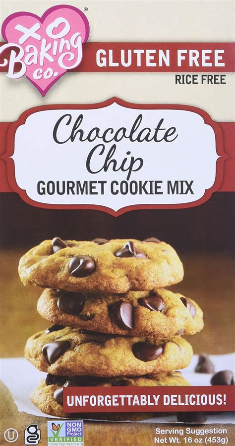 XO BAKING Gluten Free Chocolate Chip Cookie Mix 453g Amazon Ca