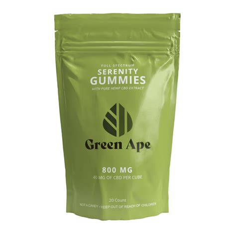 Green Ape Serenity Gummies Gummies Askgrowers