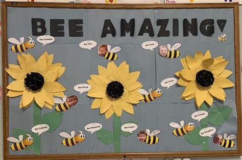 Bee Amazing Bulletin Board Preschool Classroom Decor Bee Classroom Preschool Projects