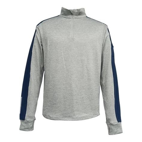 Sudadera Starter Talla EG Deportiva Cuello Alto Con Cierre Lisa Azul