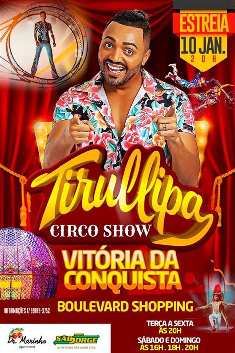 Conquista Avi O Do Tirullipa Circo Show Desperta Olhares Da Popula O