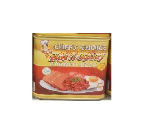 Chefs Chioce Hot And Spicy Corned Beef 340g Lazada Ph