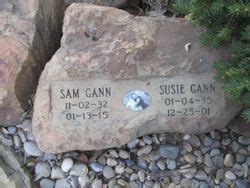 Sue Ann Susie Bradford Gann 1935 2001 Mémorial Find a Grave