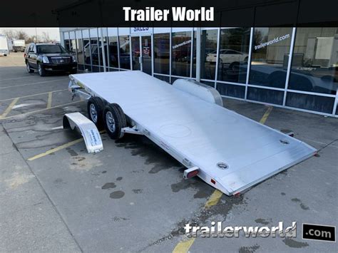 Mission Aluminum Car Hauler Trailer Trailer World Of Bowling