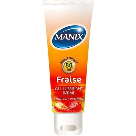 Manix Gel Lubrifiant Intime Fraise Ml