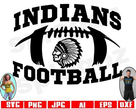 Indians Football Svg Indian Football Svg Indians Football Png Indian ...