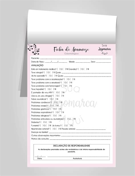 Ficha De Anamnese Jessica Carvalho Web Anamnese