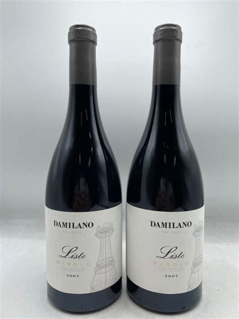 2007 Damilano Barolo Liste Piedmont DOCG 2 Bottle Catawiki