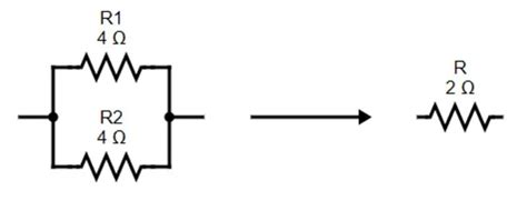 Parallel Circuits Equivalent Resistance - Circuit Diagram