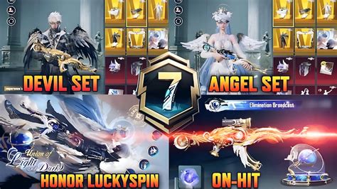 HONOR ULTIMATE SET ANGEL DEVIL SET AKM UPGRADE AKM ON HIT