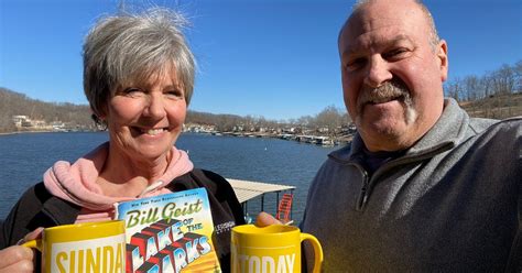 Fans visit the Lake of the Ozarks with Bill Geist’s book for Sunday Mug ...