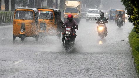 Heavy Rains Lash Chennai Adjoining Districts Wet Weather To Continue