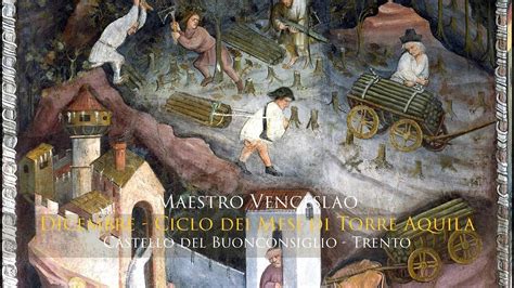 Maestro Venceslao Dicembre Nel Ciclo Dei Mesi Di Torre Aquila Youtube