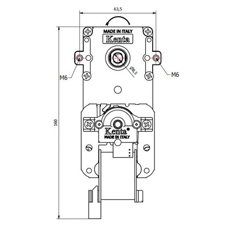 ᐉ Motoriduttore Motore coclea Kenta K9117120 3RPM per stufa a pellet