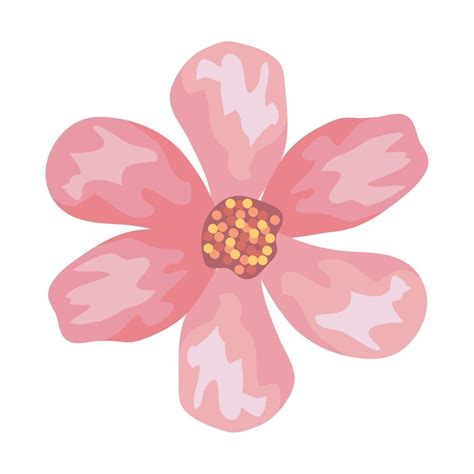 pink flower drawing vector design 18772252 Vector Art at Vecteezy