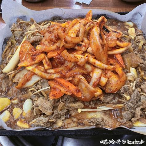 불고기와 오징어볶음 섞어 먹는 종로 맛집 청진식당 네이버 블로그