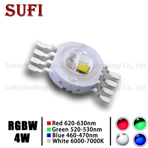 High Power Led Chip W Rgbw Led Cob Beads W Light Lamp Pin Full