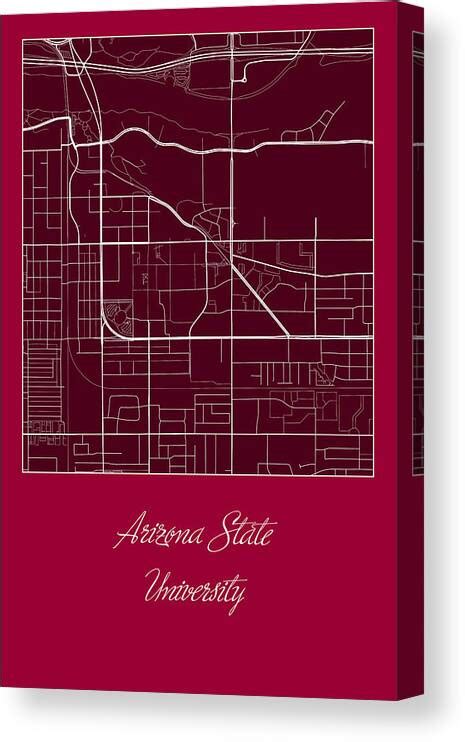 Arizona State University Campus Map