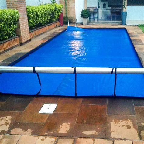 Capa Térmica Piscina 330 Micras Atco 6 00x3 00 Black blue Mercado Livre