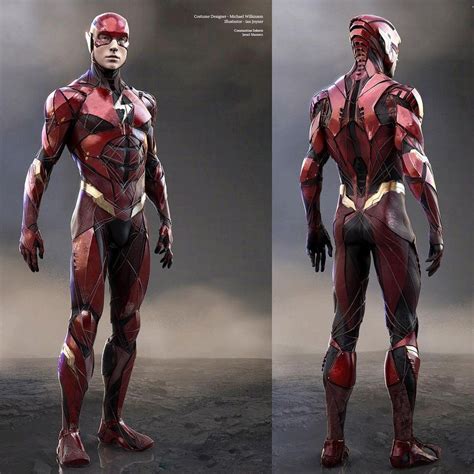 OUTRAS A Arte Conceitual Do Traje Flash JL De Ian Joyner DC