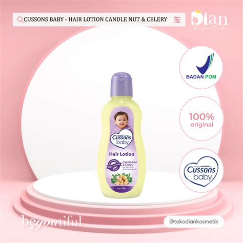 Jual Cussons Baby Hair Lotion Candle Nut Celery Shopee Indonesia