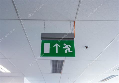 Green Exit sign — Stock Photo © alexlmx #89967330