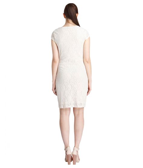 Vero Moda White Lace Sheath Dress Buy Vero Moda White Lace Sheath