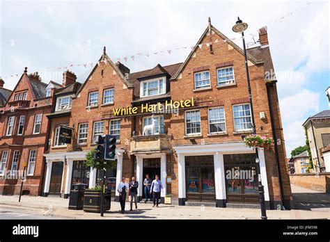 White Hart Hotel High Street Newmarket Suffolk Uk Stock Photo Alamy