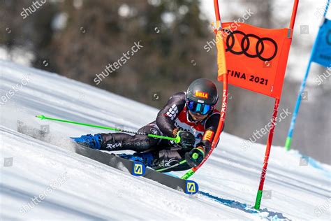 Andreas Zampa Svk Competing Telepass Fis Editorial Stock Photo Stock