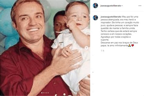 Jo O Filho De Gugu Faz Homenagem Emocionante Ao Pai Hora Brasil