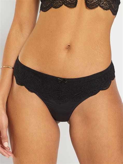 Tanga Envie De Lingerie Noir Kiabi 7 00