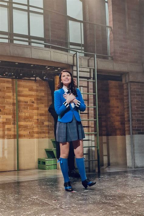 Erin Caldwell In Preppy Look Heathers The Musical Veronica