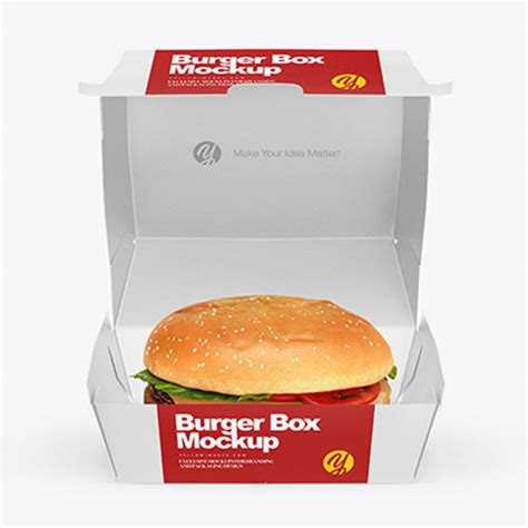 Printed Burger Box Excellent Printing Press