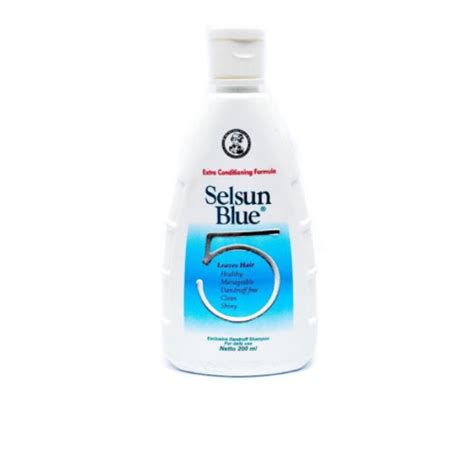 Selsun Blue 5 Shampo 120 Ml Manfaat Cara Pakai Dan Efek Samping