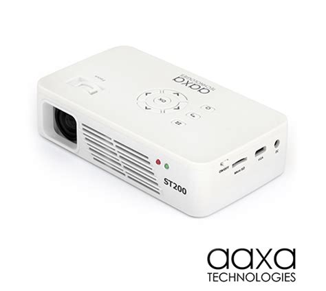 Aaxa St Short Throw Led Pico Projector