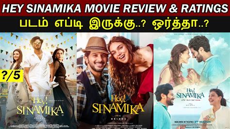 Hey Sinamika Movie Review Ratings Padam Worth Ah Youtube