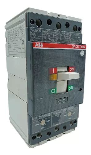 Disjuntor Caixa Moldada Abb Sace Tmax T4h 250 200a 690v 8kv